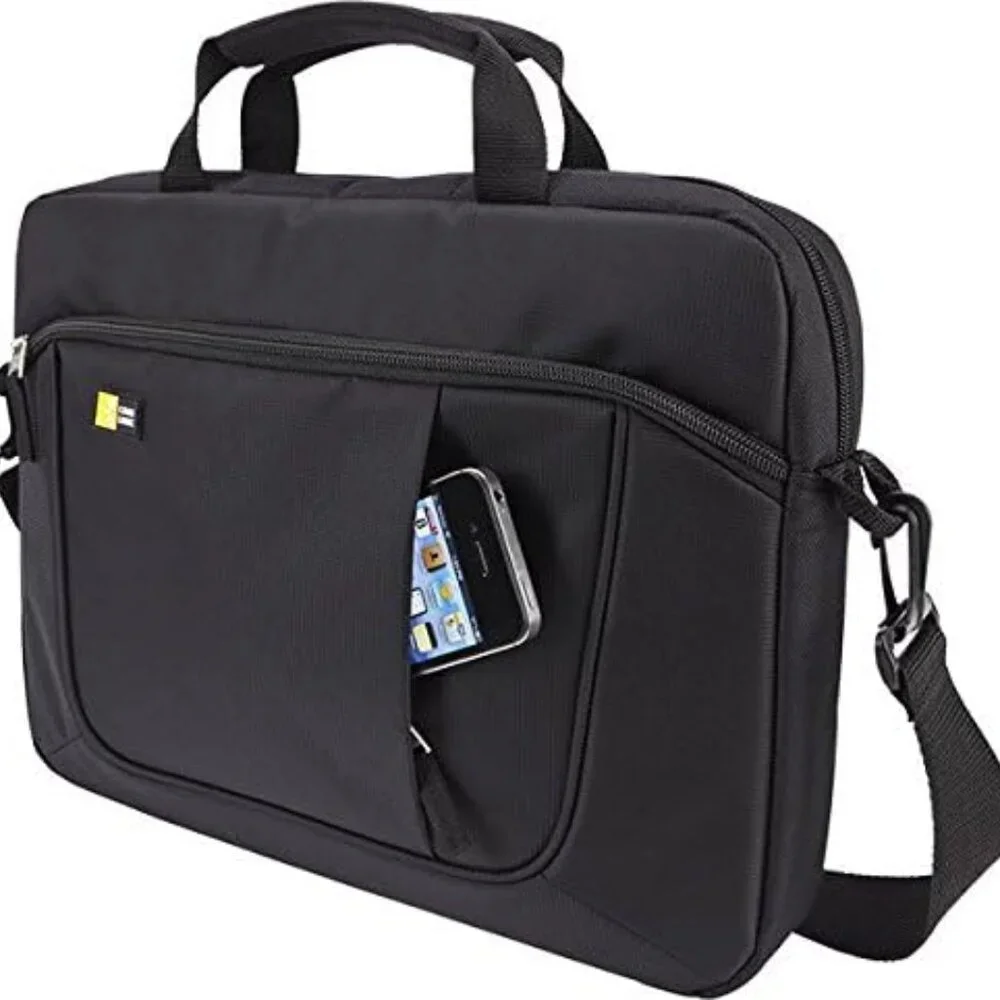 Case Logic 14.1-Inch Laptop and iPad Slim Case (Black)/NWT